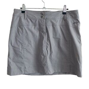 Avia - Nylon Skort Tan/Gray pattern - Size M NWOT